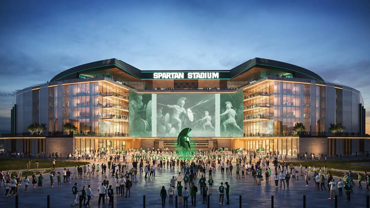 Rendering of Spartan Stadium