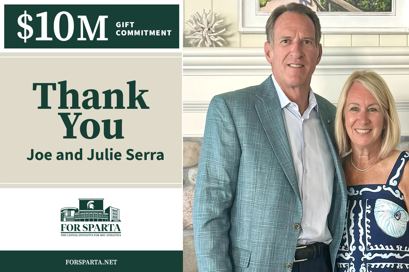 Joe and Julie Serra